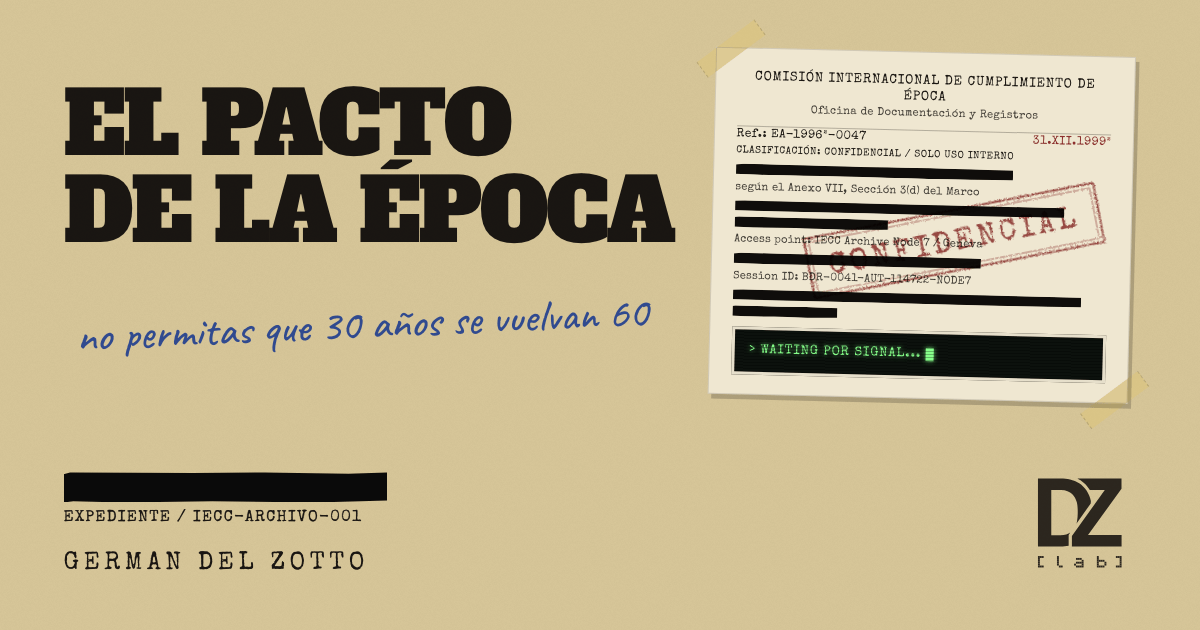 Portada de El Pacto de la Época